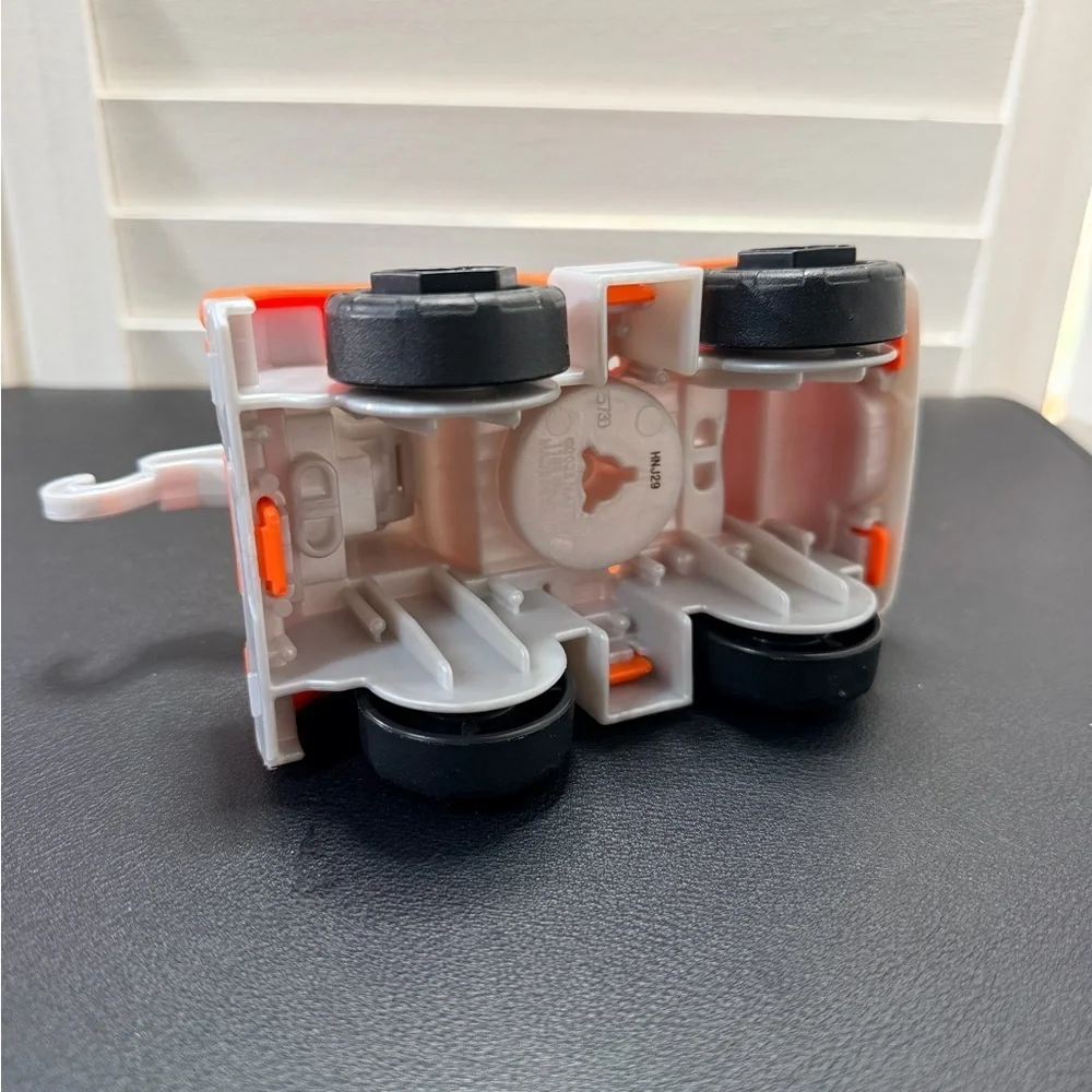 Fisher-Price Little People Orange Tow Truck Toy